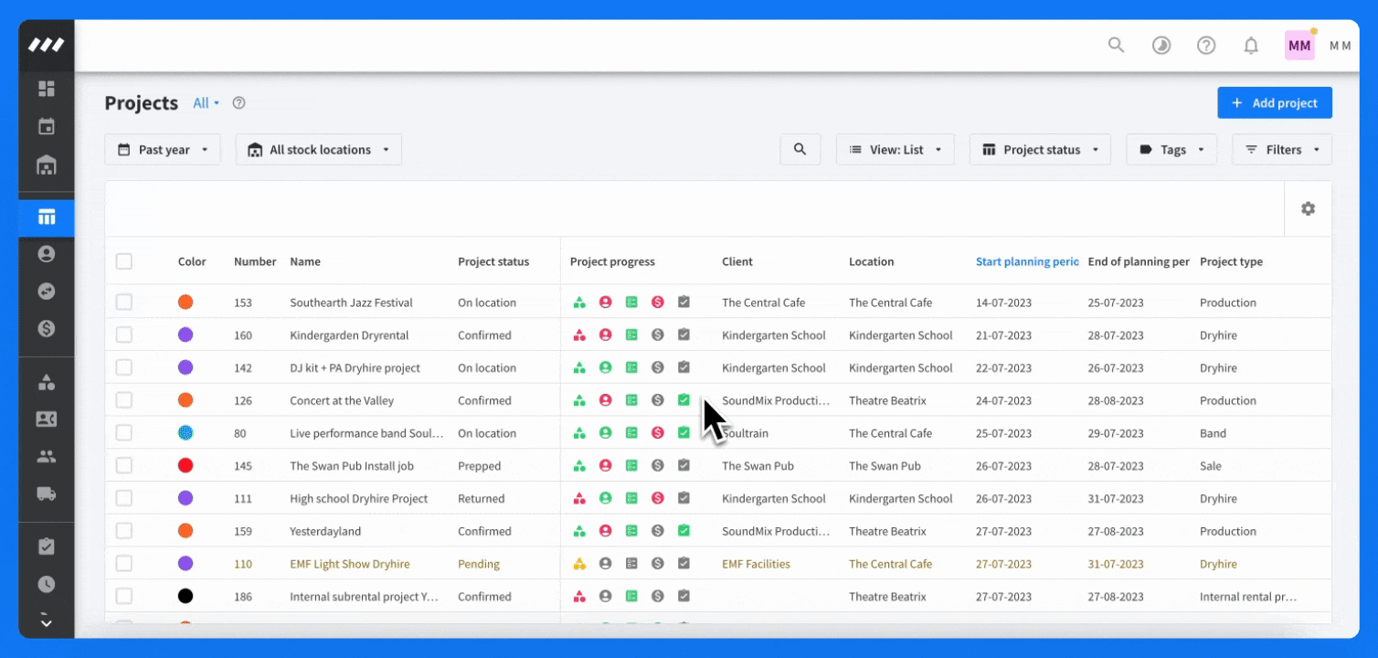 scroll through project details.gif