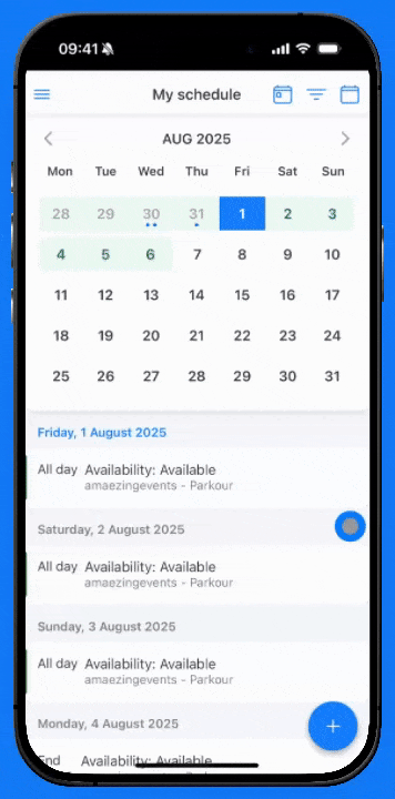 add availability in the app.gif