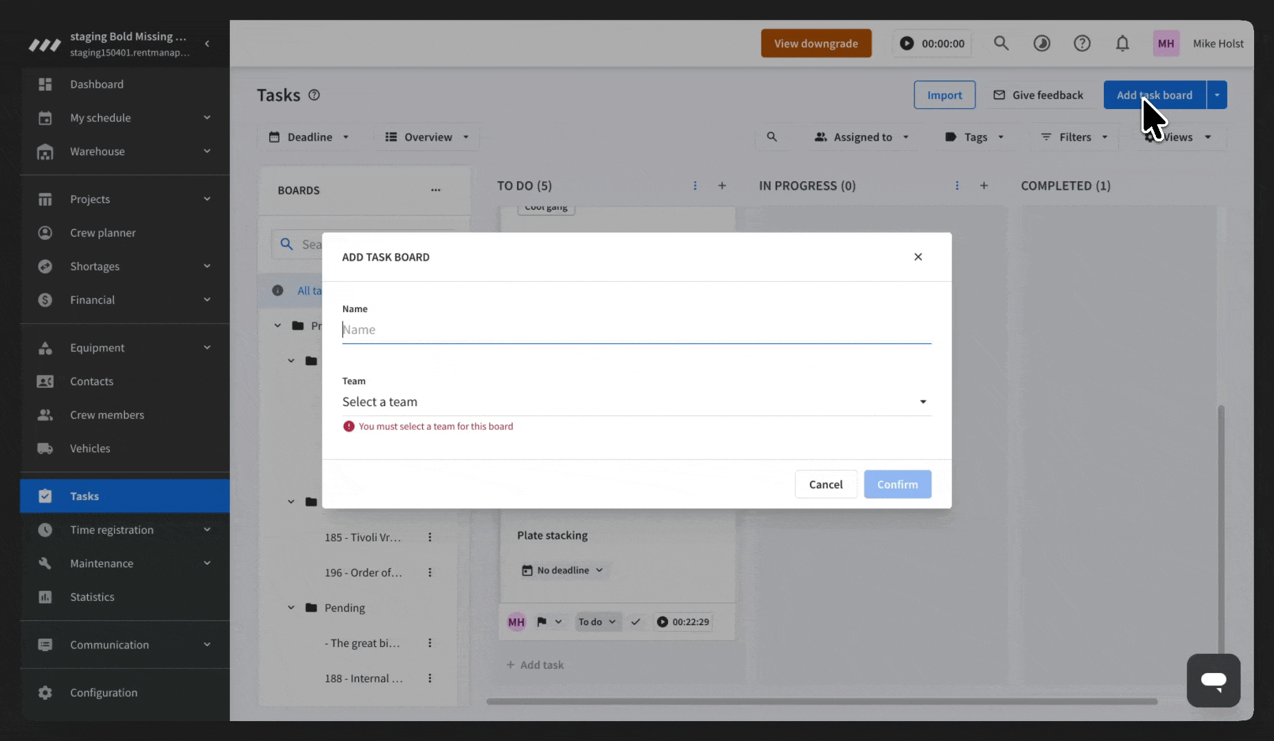 Creating task board.gif